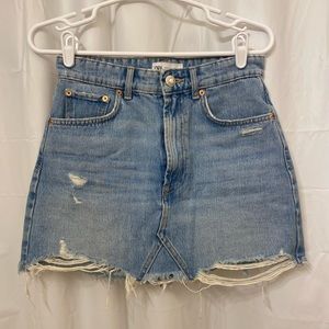 Zara Denim Skirt